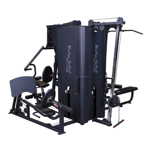 Body Solid S1000 Four-Stack Gym - Commercial Multi-Station Fitness System - Versatile Home Workout