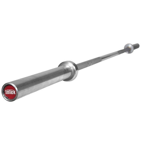 Intek Strength Chrome Olympic Power Bar - 20KG, High Tensile Strength, Versatile - 87Length