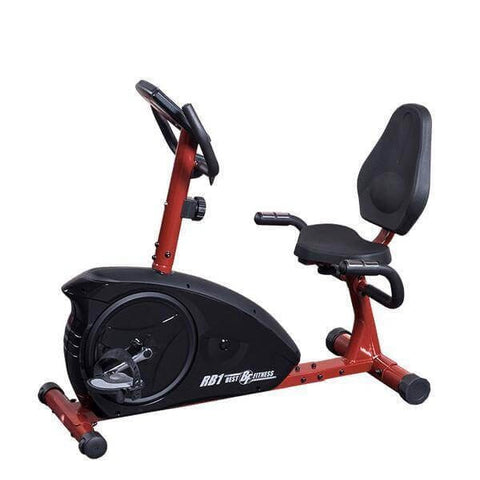 Body Solid Recumbent Bike - Comfort Cardio Gear - Adjustable Resistance - Real-Time Monitoring