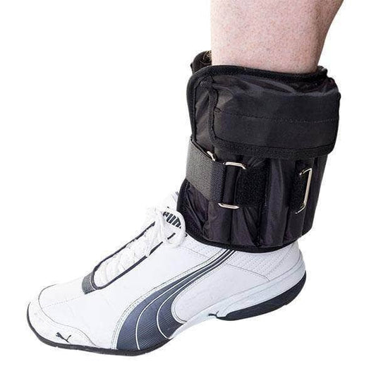 Body Solid Weighted Ankle Straps - Adjustable Leg Weights - Resistance Training Gear