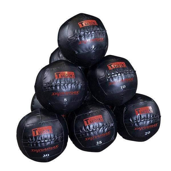 Body Solid Soft Weighted Balls - Dynamic Medicine Balls - Impact Absorbing Workout - Various Weights