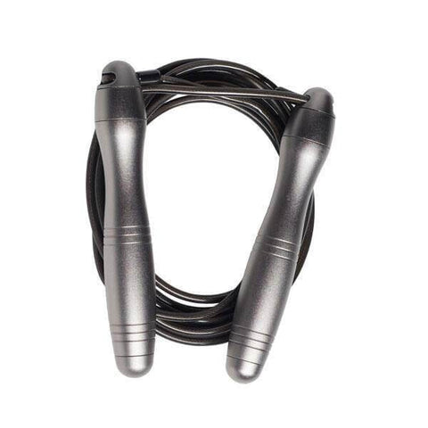 Body-Solid Speed Rope - Aluminum Handle - Adjustable - Black - Performance Boost