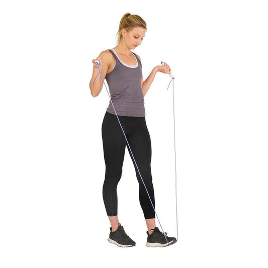 Sunny Health & Fitness Cardio Jump Rope-Digital Skipping Rope-Calorie Tracker-Black & Gray-118x1