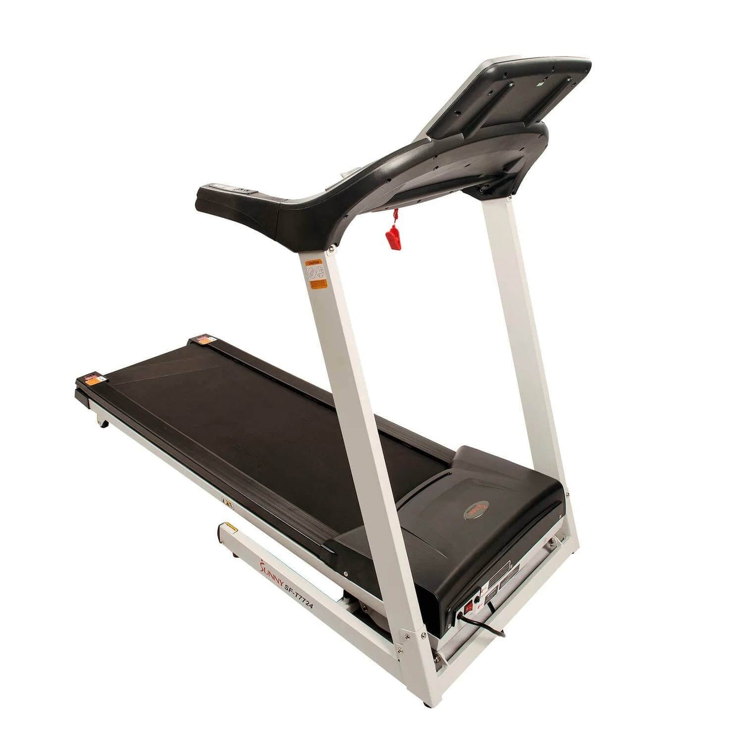 Sunny Health & Fitness Energy Flex Treadmill-Advanced Cardio Machine-Indoor Running-Multi-Color-Compact
