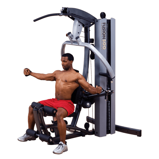 Body-Solid Ultimate Home Gym: Fusion - Versatile Multi-Station - Durable & Comfortable -76x48x83