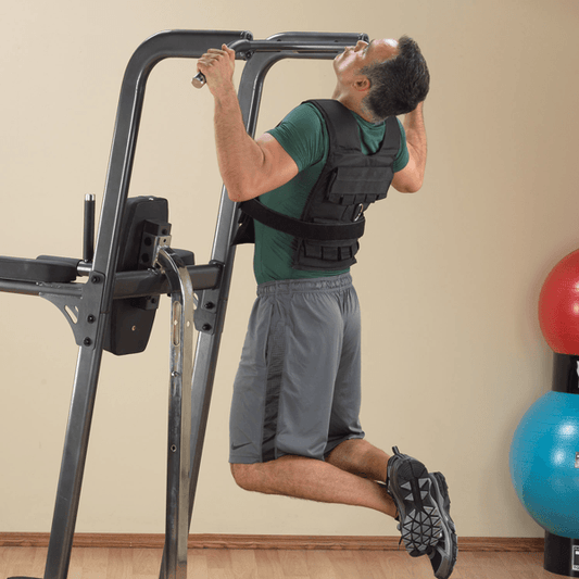 Body-Solid Fusion Vertical Knee Raise Chin Up Dip Pull-Up