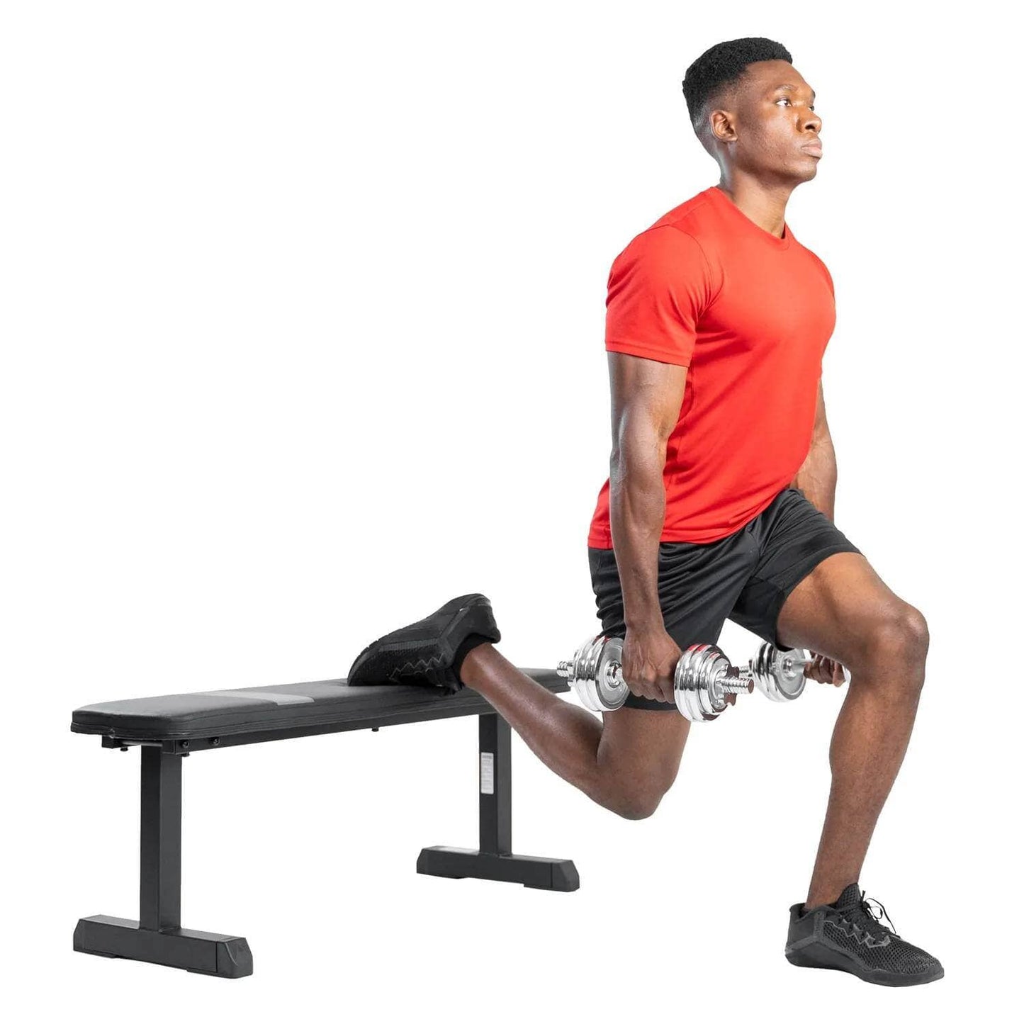 Sunny Health Fitness Weight Bench | Durable Home Gym Bench | Total Body Workouts