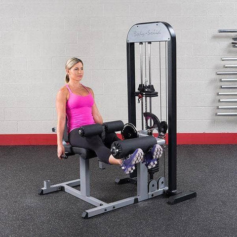 Body-Solid Leg Extension Curl Machine - Lower Body Strength Trainer - Quad & Hamstring Gear