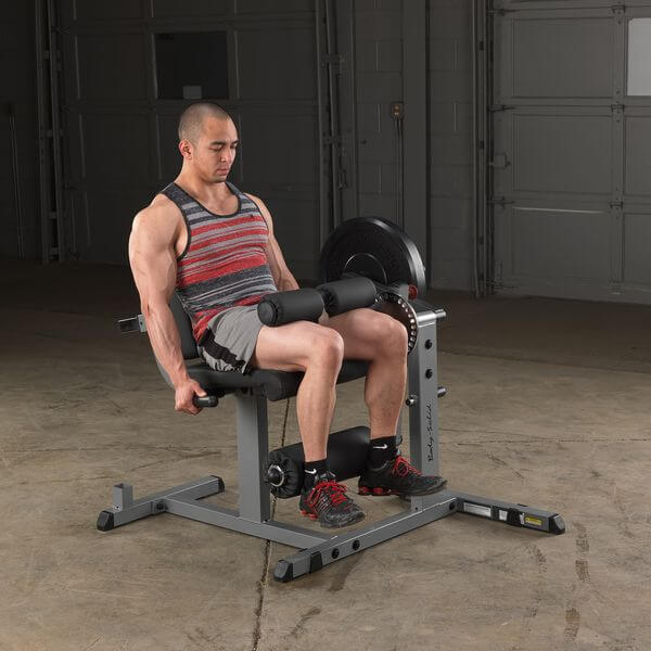 Seated Leg Extension and Curl