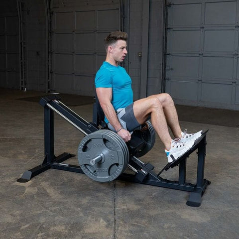 compact leg press