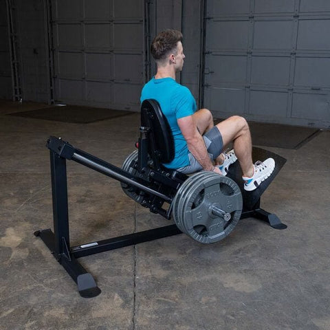 compact leg press machine