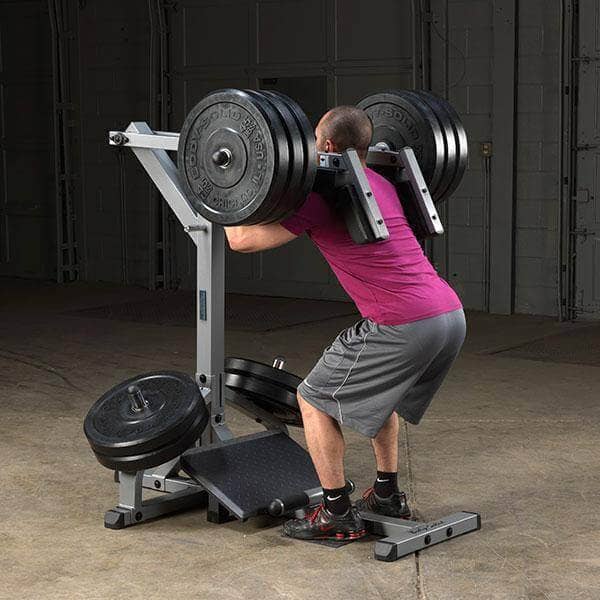 Body-Solid GSCL360 Leverage - Explosive Lower Body - Safe Squats - Muscle Building - Durable