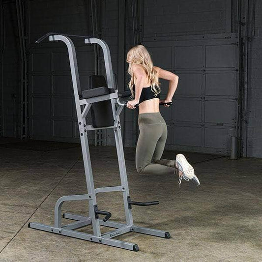 Body-Solid Core Machine - Versatile Entry - Cushioned Support - Black