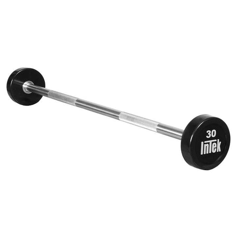 Intek Bravo Barbell: Urethane Fixed - Strength & Weightlifting - 70 character