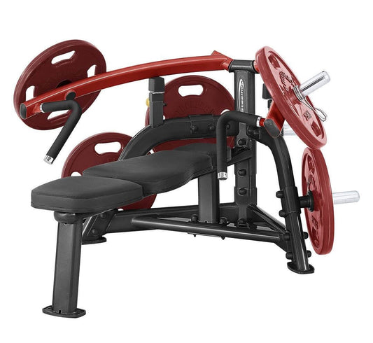 Steelflex Bench Press Machine - Durable, Adjustable, Black - 61x53x37