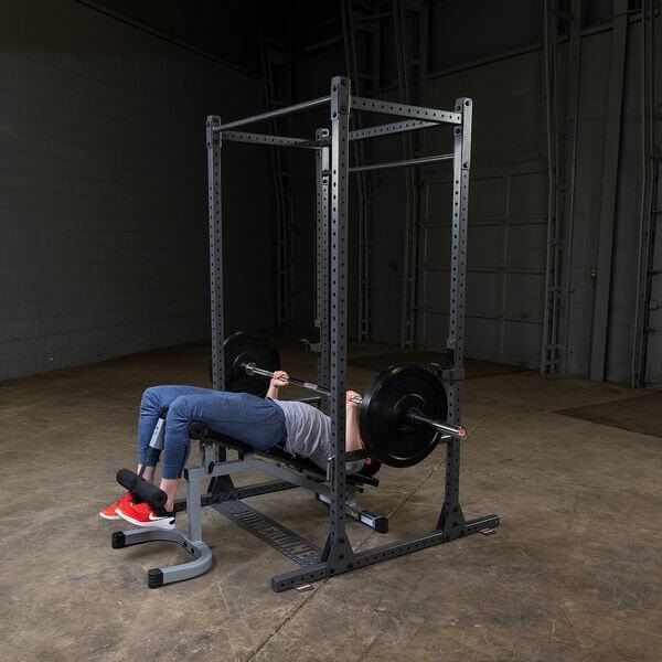 Body-Solid Power Rack - Versatile Home Gym - Fitness Equipment - Compact Design - Black