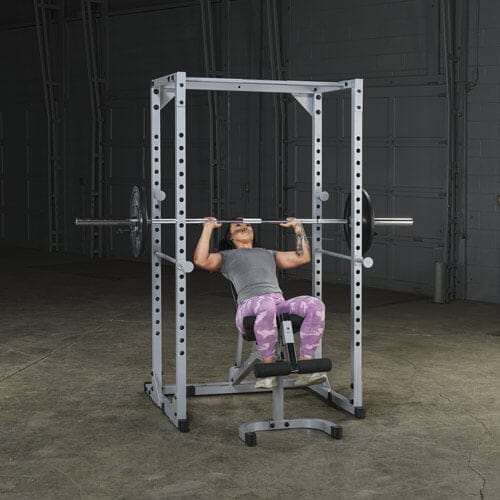 Body Solid Powerline Power Rack PPR200X - Versatile Full Body Exercise - Wide Design - Black