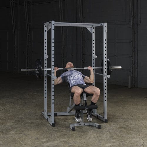 Body Solid Powerline Power Rack PPR200X - Versatile Full Body Exercise - Wide Design - Black