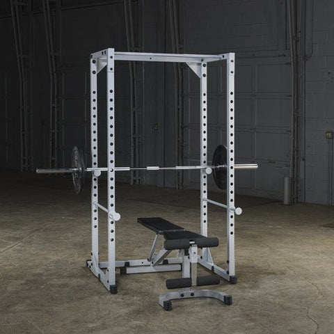 Body Solid Powerline Power Rack PPR200X - Versatile Full Body Exercise - Wide Design - Black