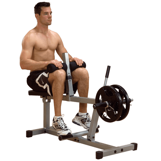 Body Solid Powerline Seated Calf Raise - Effective Leg Workout - Balanced Resistance