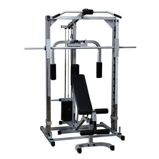 Body Solid Powerline Smith Machine Package - Complete Strength Solution - Frictionless Movement