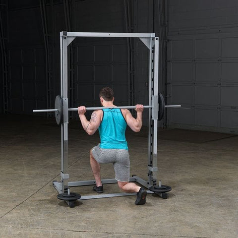 Body Solid Powerline Smith Machine - Full-Body Strength Trainer - Robust Home Gym in Sleek Black