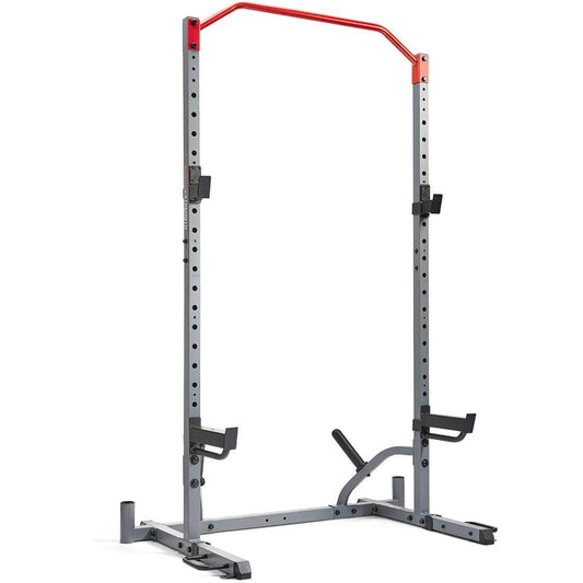 Sunny Health Fitness PowerVersa All-In-One Strength Rack-Versatile Gym Power Cage-Black-37.6x56.3x86.2