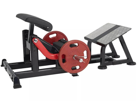 Steelflex Hip Thruster - Glute Bridge Exerciser - Waist Harness - Red/Black-189cmx130cmx82cm