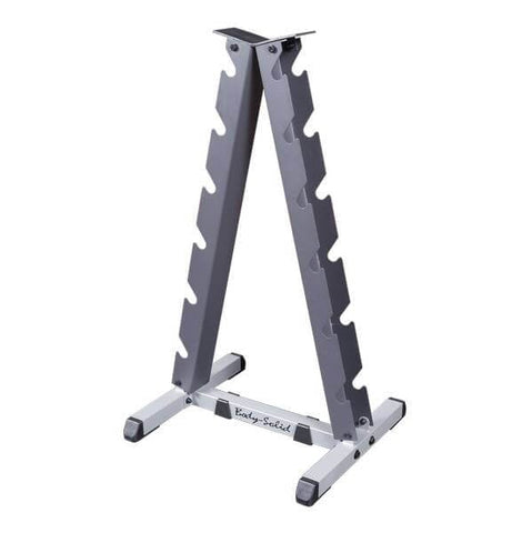 Body-Solid Vertical Dumbbell Rack - Efficient Storage - Unrestricted Access
