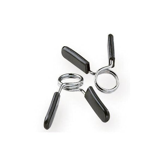 Body Solid Spring Collars - Secure Grip, Durable - Fits 1 Bars, Black