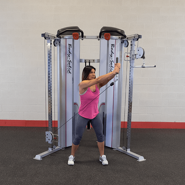 Body Solid S2FT PCL2 Functional Trainer - Dual Weight Stack - True Isolateral Movements - Versatile Gear