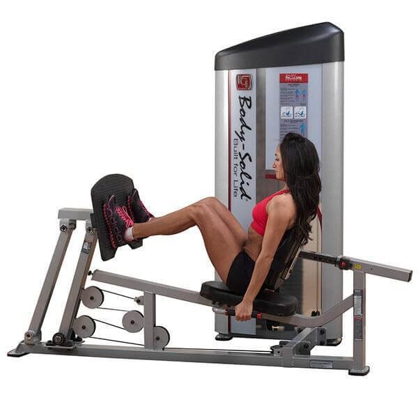 Body-Solid ClubLine Leg Calf Press - Advanced Lower Body Strength - Impressive Black Design