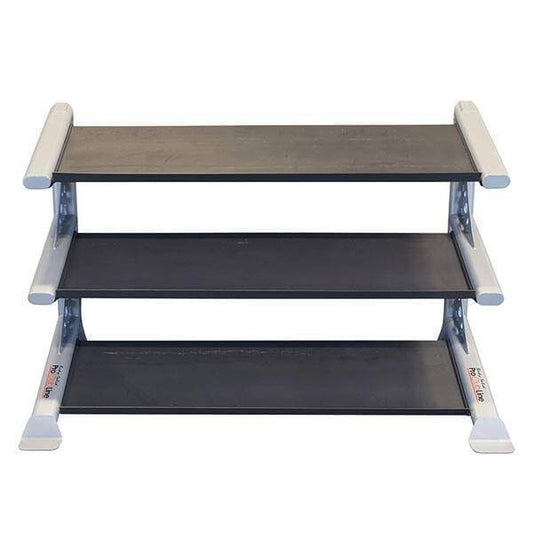 Body Solid 3-Tier Gym Storage Rack - Fitness Gear Organizer - Versatile Facility -Compact Size -Efficient Solution