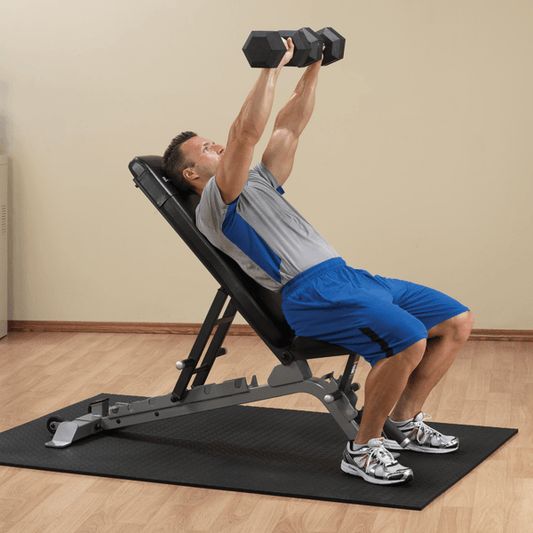 Body-Solid Adjustable Commercial Bench IncPress