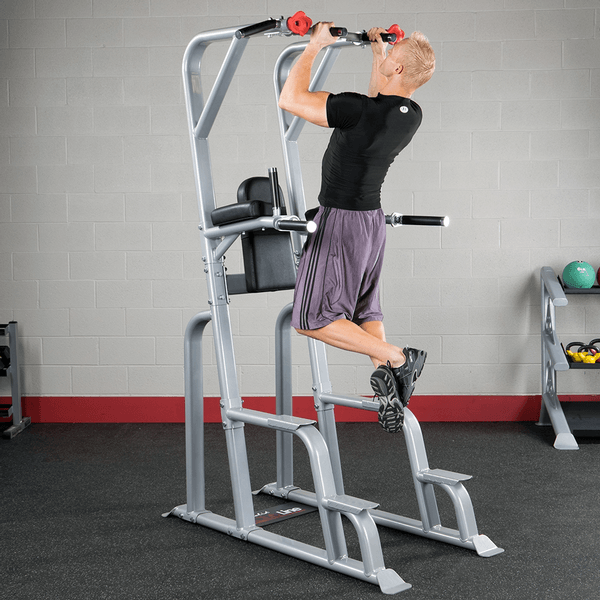 Body Solid Pro SVKR1000 - Ultimate Vertical Knee Raise Chin Dip - Multiple Grips, Full Upper Body