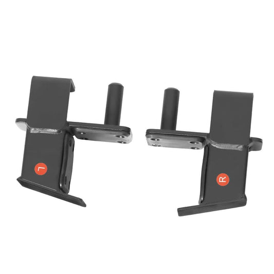 Sunny Health Fitness Heavy-Duty Power Rack J-Hook Attachment - Black Steel - High Weight Capacity