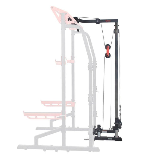 Sunny Health Fitness Lat Pulldown Attachment | High Capacity | Adjustable Resistance