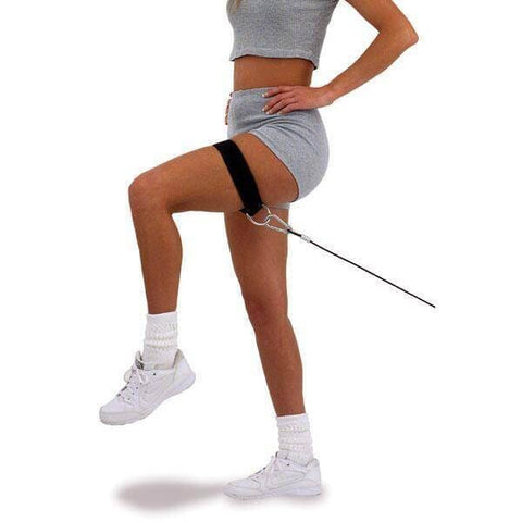 Body-Solid Lower Body Strap - Glute & Hip Accessory - Neoprene - Black
