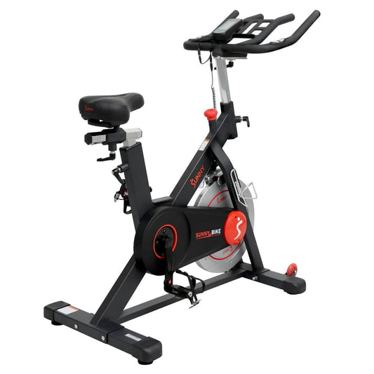 Sunny Health Fitness Magnetic Bike | Adjustable Resistance | Full Body Workout
