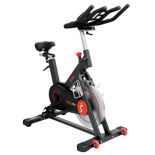 Sunny Health Fitness Magnetic Bike | Adjustable Resistance | Full Body Workout