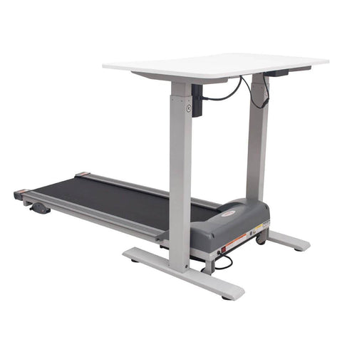 Sunny Health Fitness Detachable Treadmill Desk-Wireless Exercise Workstation-Adjustable Incline-Black