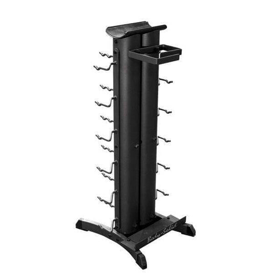 Body-Solid VDRA30 Accessory Stand - Home Gym Storage - Durable Black