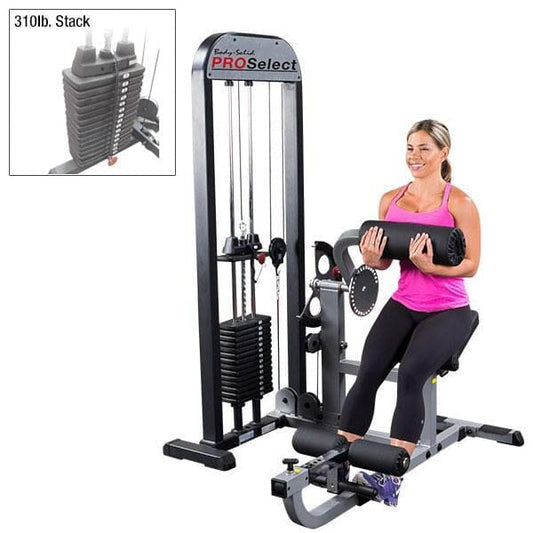 Body Solid Ultimate Ab & Back Machine - Core Fitness Trainer, Adjustable Resistance, Black