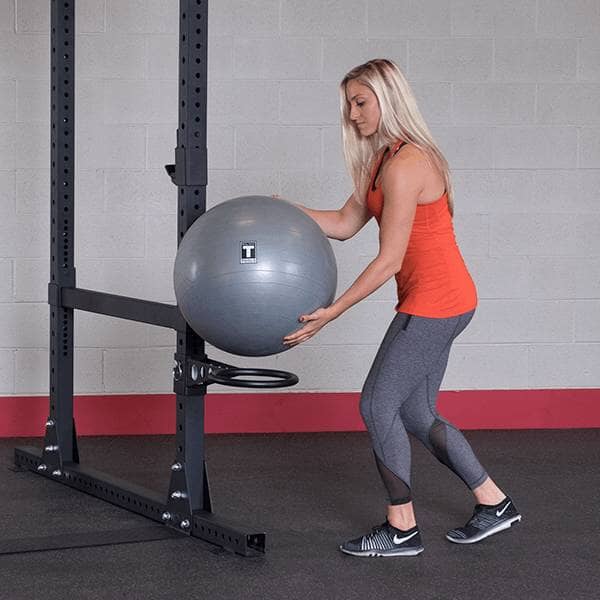 Body Solid Stability Ball Holder - Efficient Storage - Neat Workout Area