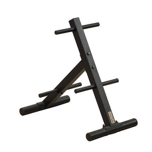 Body Solid Weight Plate Tree - Durable Organizer for Strength Training - Neat Storage Solution