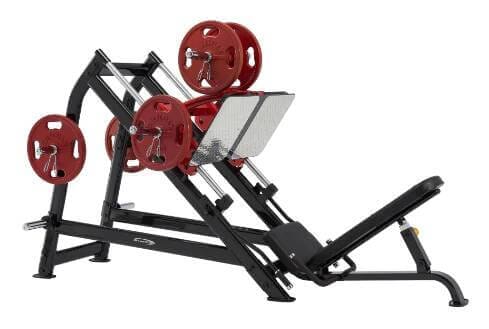 Steelflex Leg Press-Thigh & Calf Strengthener-Durable Lower Body Workout-880lbs-Black-111.5x56x58